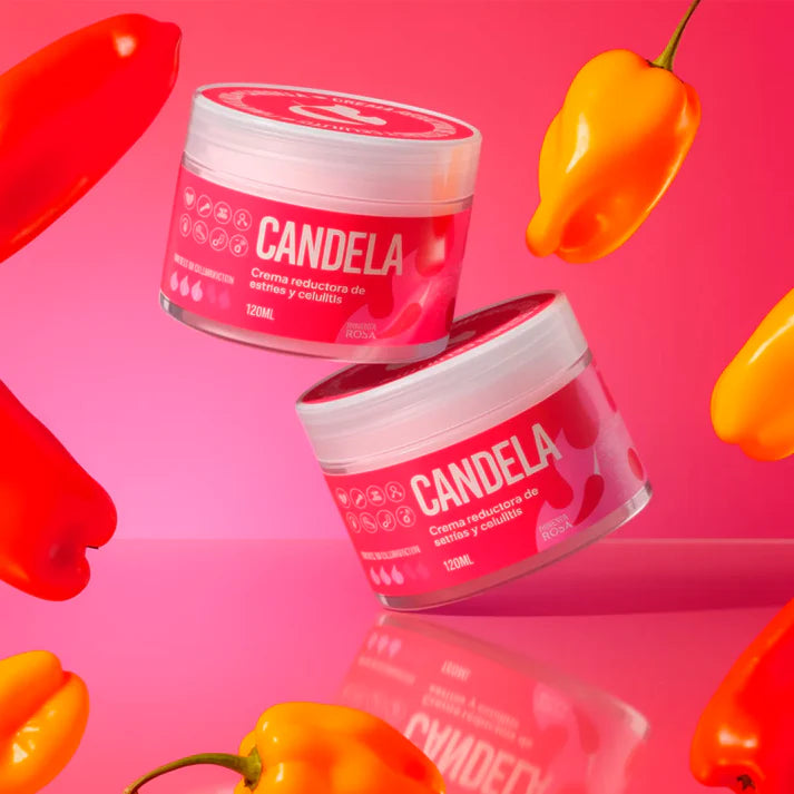 Candela Crema para estrías y  ¡LIQUIDACIÓN DE EXCEDENTES LA SEGUNDA UNIDAD POR SOLO + $39.000!