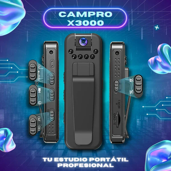 SUPER PROMO SOLO HOY 40% OFF - BodyCam PRO X300
