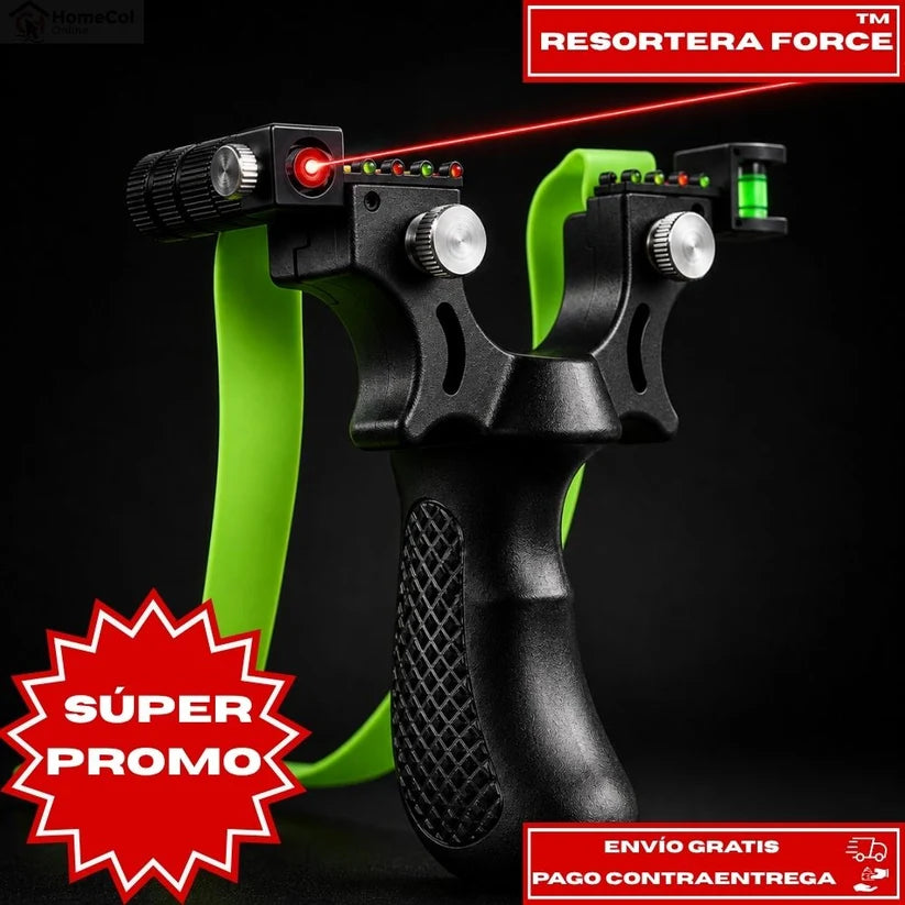 RESORTERA FORCE CON LASER - ¡LA SEGUNDA UNIDAD POR SOLO + $39.000!