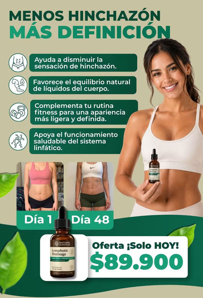 Natures Sunshine Drenaje Linfatico - ¡LA SEGUNDA UNIDAD POR SOLO MÁS 39.000!