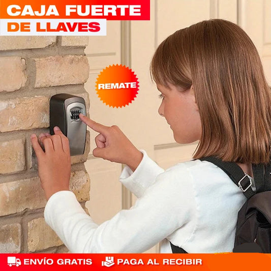 Caja Fuerte para Llaves con Contraseña – Guarda tus Llaves Seguras Sin Esconderlas