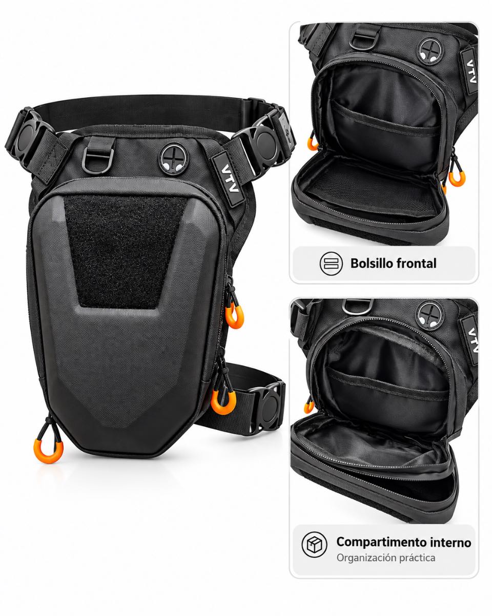 BOLSO Morral CINTURA Motero - LA SEGUNDA UNIDAD POR SOLO + $66.000
