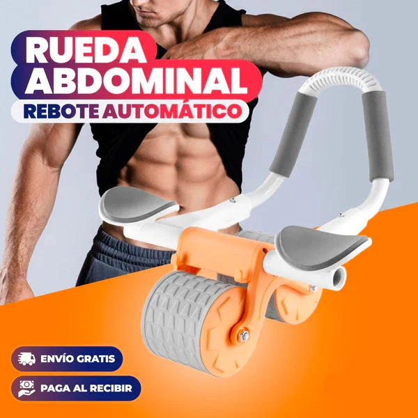 Rodillo Abdominal Doble Con Soporte - Rebote Automático Y Temporizador Digital - LA SEGUNDA UNIDAD POR SOLO + $69.000
