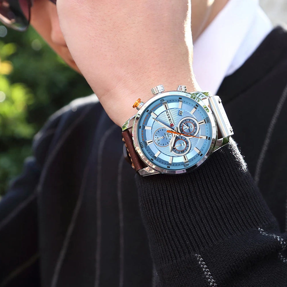 Reloj Curren 8291 Cuero