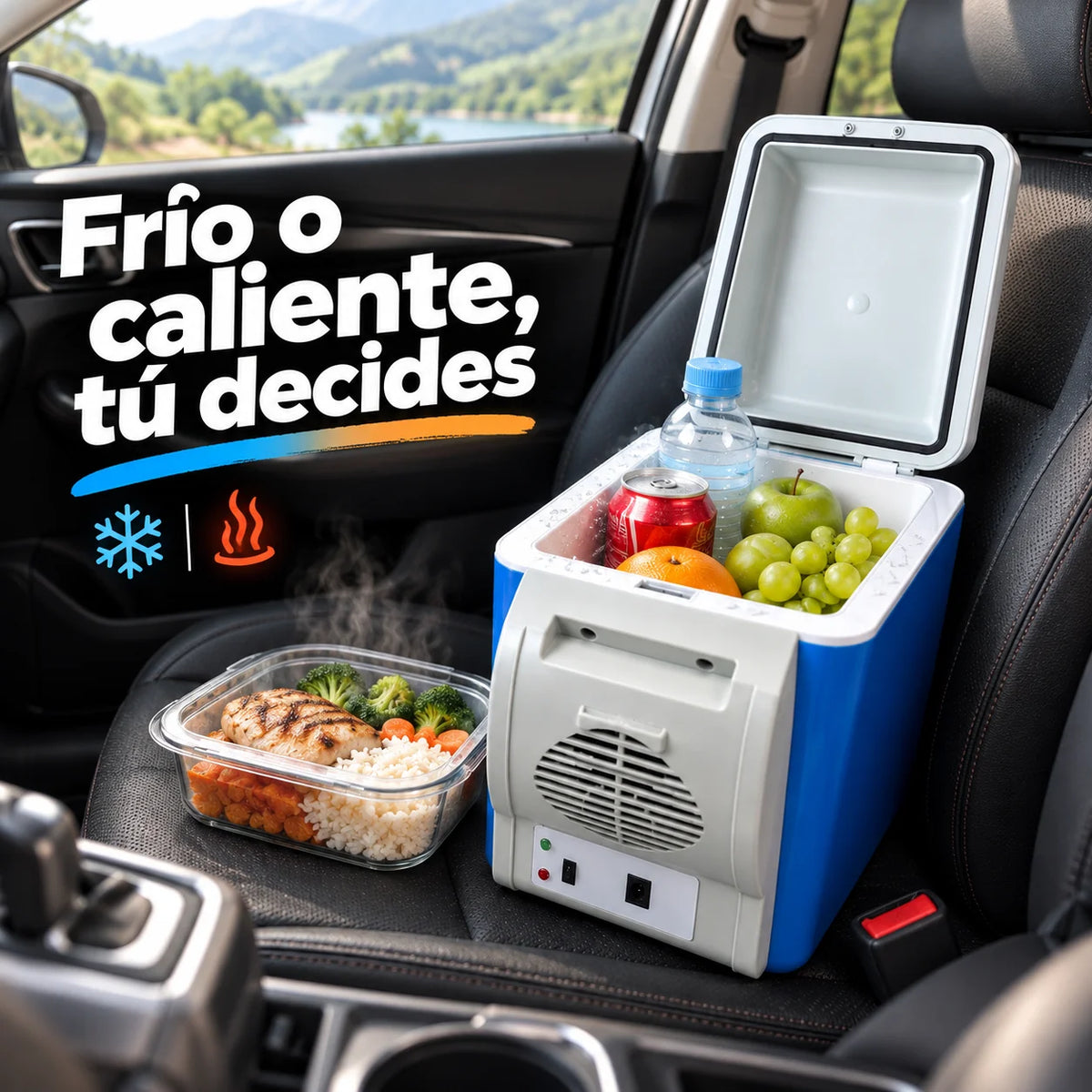 MINI NEVERA PORTATIL PARA CARRO 7.5L