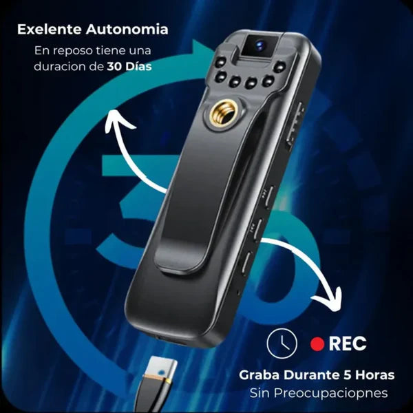 SUPER PROMO SOLO HOY 40% OFF - BodyCam PRO X300