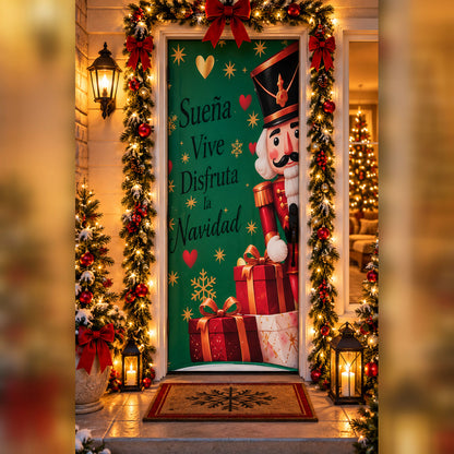 Fundas navideñas para puertas