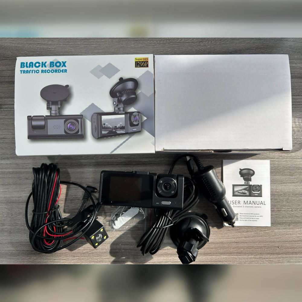 Camara Para Carro 3 en 1 Black Box