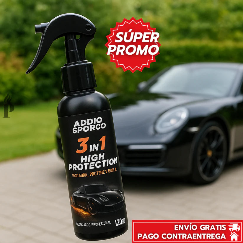 Compra 1 llévate 2 - Spray CarNano 3 en 1 - BRILLO Y PROTECCIÓN SIN LAVADOS POR 6 MESES