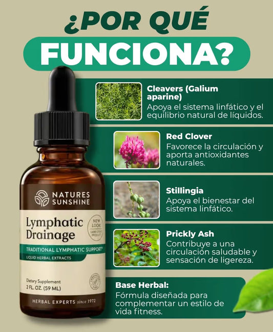 Natures Sunshine Drenaje Linfatico - ¡LA SEGUNDA UNIDAD POR SOLO MÁS 39.000!