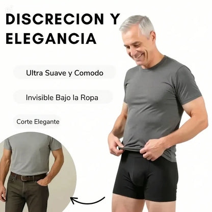 Boxer Incontinencia - La alternativa discreta y cómoda para hombres activos.