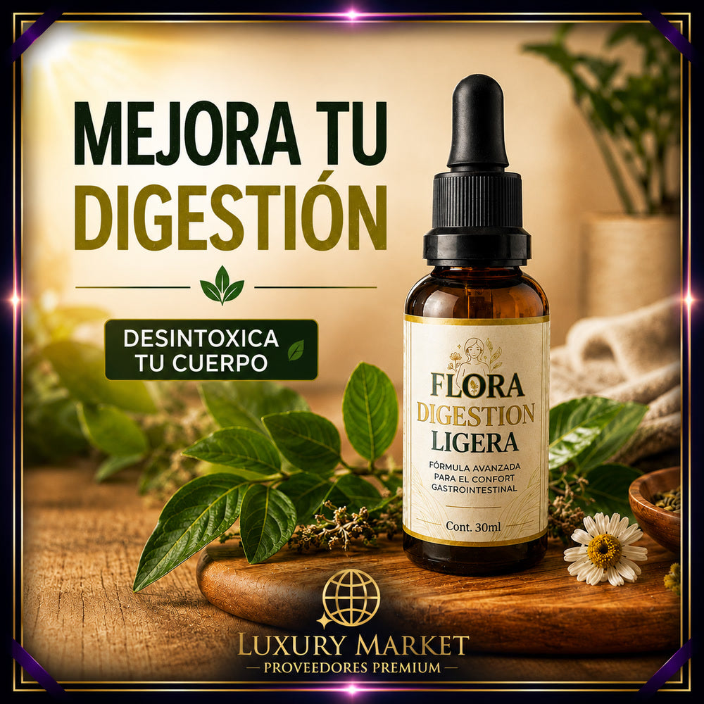 Gotas FLORA Digestion Ligera
