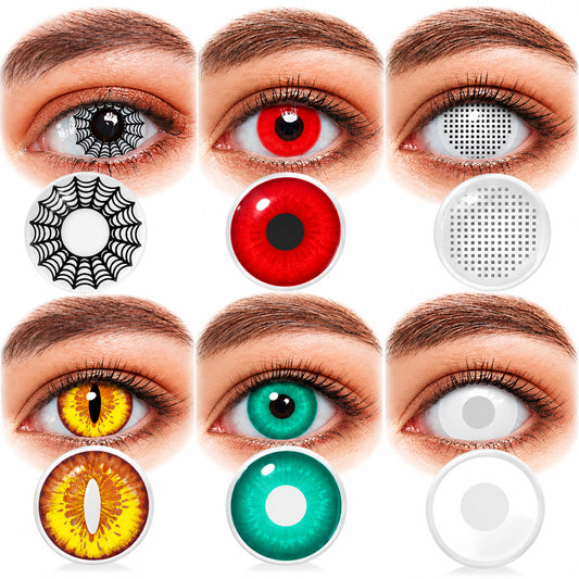 Lentes de Contacto Halloween Terror