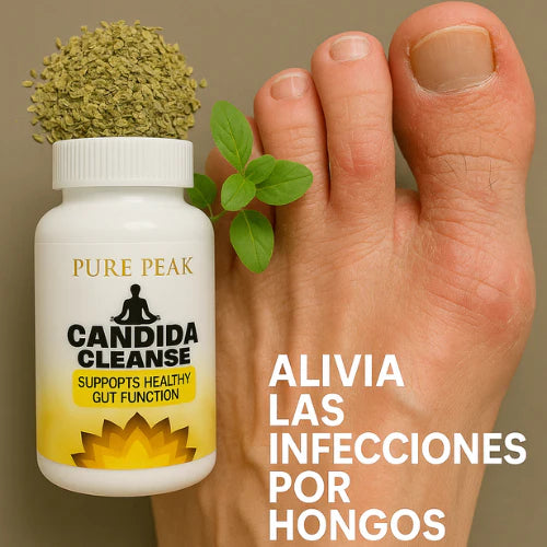 Candida Cleanse Cápsulas Vegetales - 60 Cápsulas Para 30 Días - LA SEGUNDA UNIDAD POR SOLO + $46.000