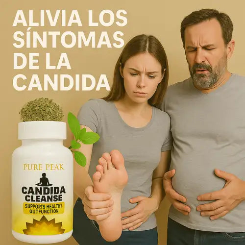 Candida Cleanse Cápsulas Vegetales - 60 Cápsulas Para 30 Días - LA SEGUNDA UNIDAD POR SOLO + $46.000