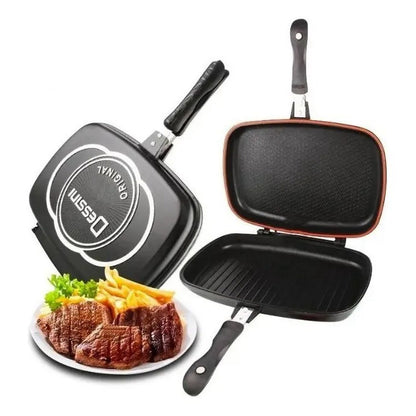 Sarten doble parrilla dessini