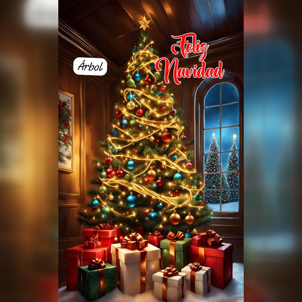 Fundas navideñas para puertas