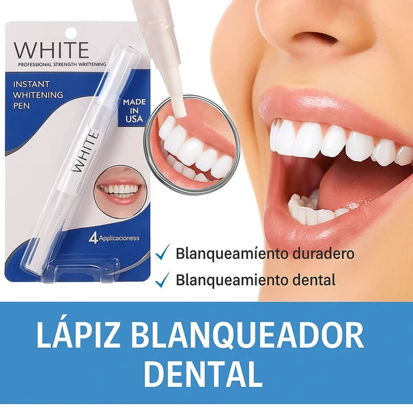 Lápiz Blanqueador Dental - Adiós Dientes Amarillos