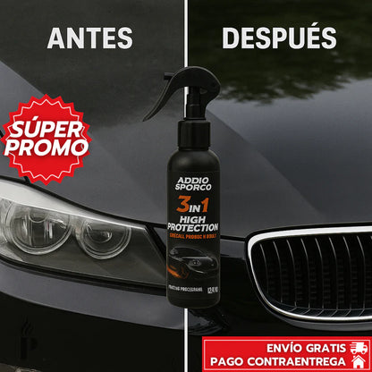 Compra 1 llévate 2 - Spray CarNano 3 en 1 - BRILLO Y PROTECCIÓN SIN LAVADOS POR 6 MESES