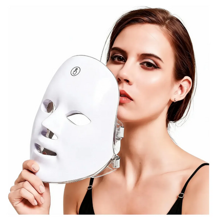 MÁSCARA FACIAL TERAPÉUTICA LED - MULTIESPECTRO DE FOTOTERAPIA AVANZADA