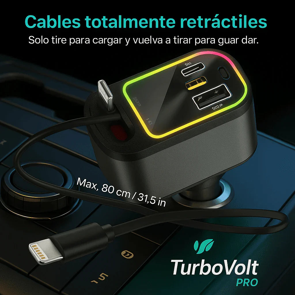 Cargador 4 en 1 con Carga Ultrarrápida de 120W y Proyector Estelar