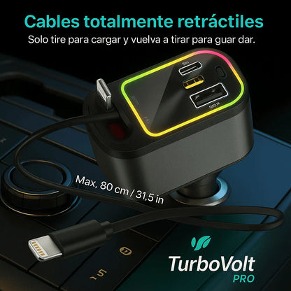 Cargador 4 en 1 con Carga Ultrarrápida de 120W y Proyector Estelar