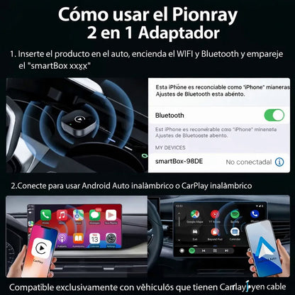 Carplay Inalámbrico Universal