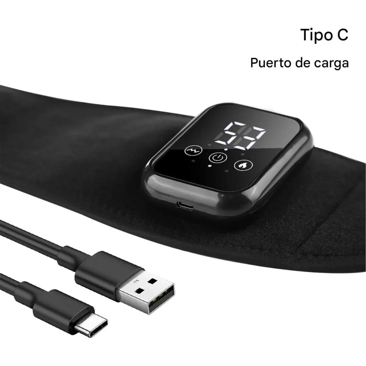 ¡LANZAMIENTO! Muñerquera Eléctrica Con Masaje Térmico y Vibratório: soporte ajustable para el dolor