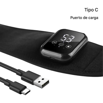 ¡LANZAMIENTO! Muñerquera Eléctrica Con Masaje Térmico y Vibratório: soporte ajustable para el dolor
