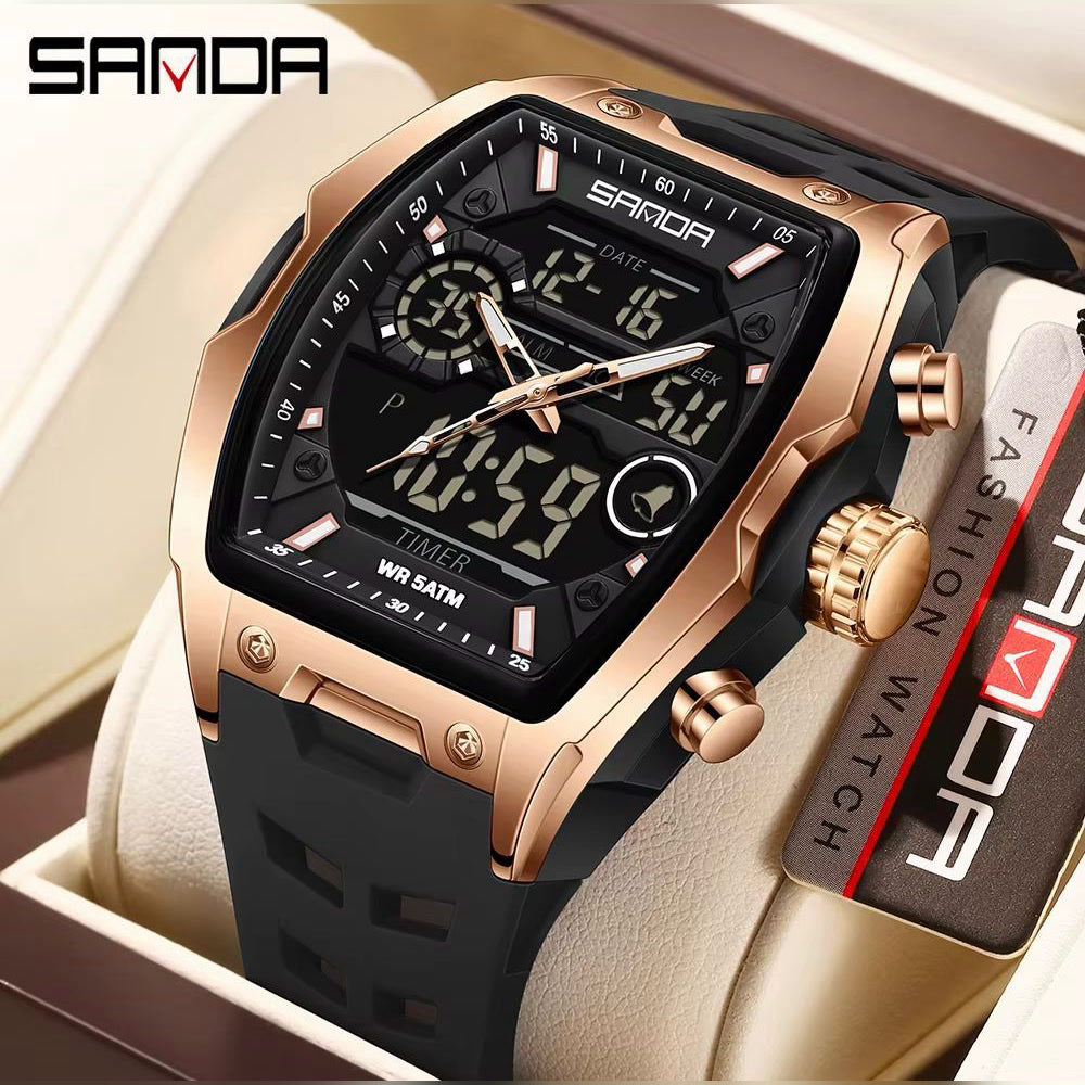 Reloj SANDA 6235 Doble Hora