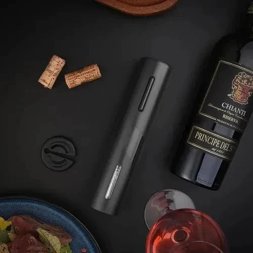 Sacacorchos Electrico - Abre Botellas de Vino con Elegancia, Rápido y Sin Complicaciones