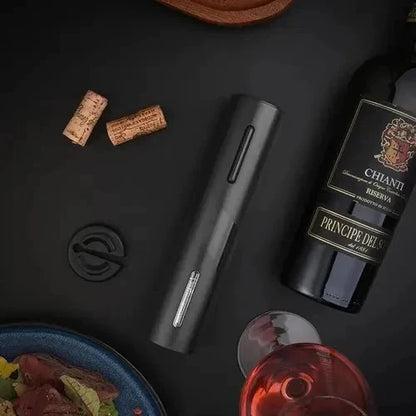 Sacacorchos Electrico - Abre Botellas de Vino con Elegancia, Rápido y Sin Complicaciones