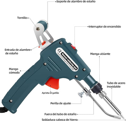 Pistola de Soldar Eléctrica: LA ÚNICA CON CALENTAMIENTO INSTANTÁNEO 30% OFF