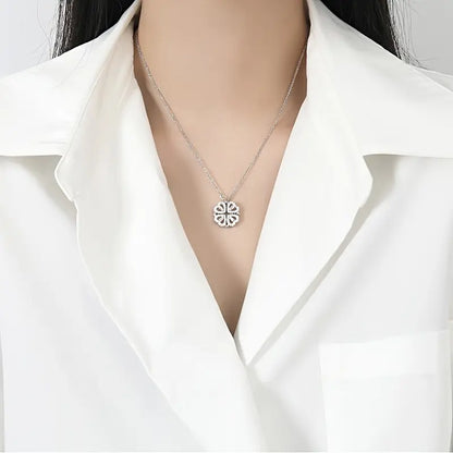 OFERTA DE LANZAMIENTO - COMBO 2 en 1 - Collar trébol corazón 2 modos
