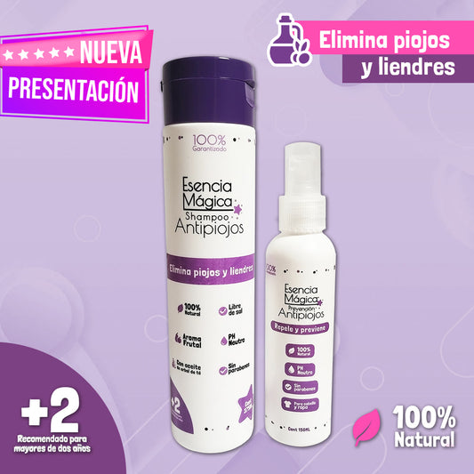 Anti piojos Kit con Peine