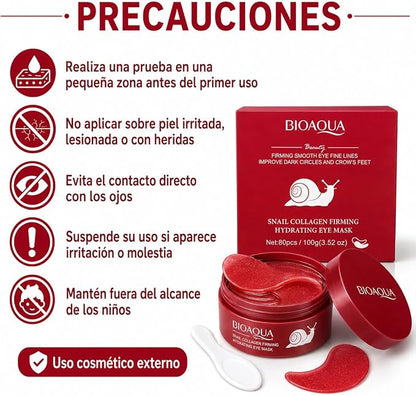 Parches Anti Ojeras BIOAQUA™ - APROBADO POR EXPERTOS
