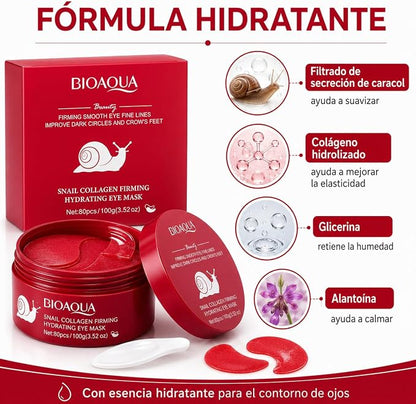Parches Anti Ojeras BIOAQUA™ - APROBADO POR EXPERTOS