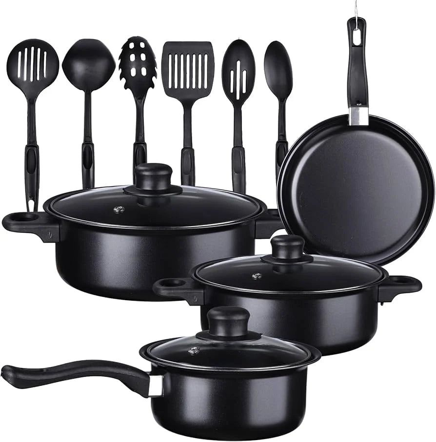 Transforma tu Cocina con un solo juego: 7 PIEZAS PARA COCINAR TODO - 6 UTENSILIOS DE REGALO HOY