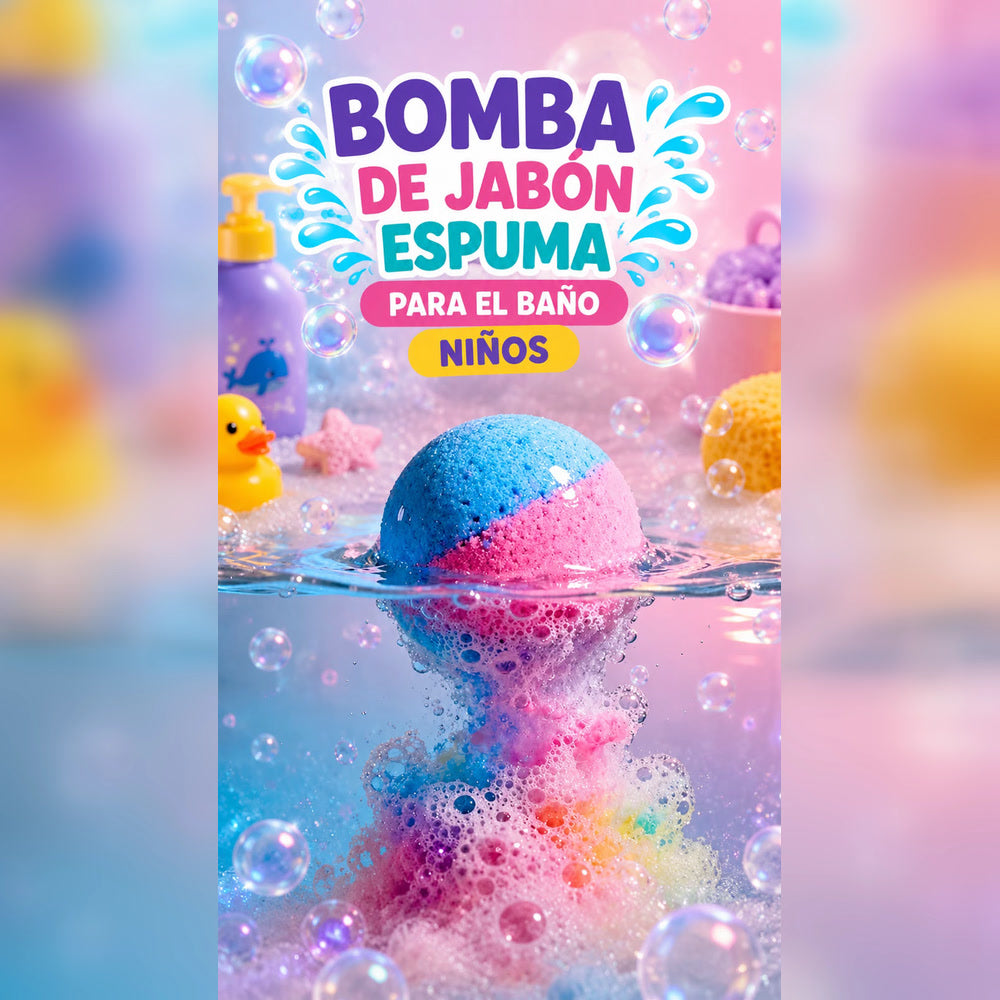Bombas de Jabón Espuma para el Baño x 1