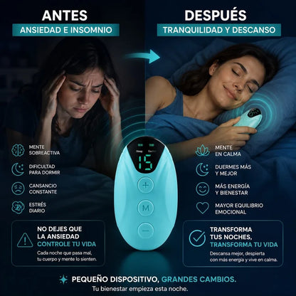 Dispositivo Neurocontrol - No desejes que LA ANSIEDAD te cueste tu descanso