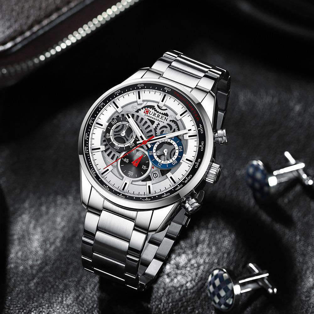 Reloj Curren 8391 Plata para Hombre