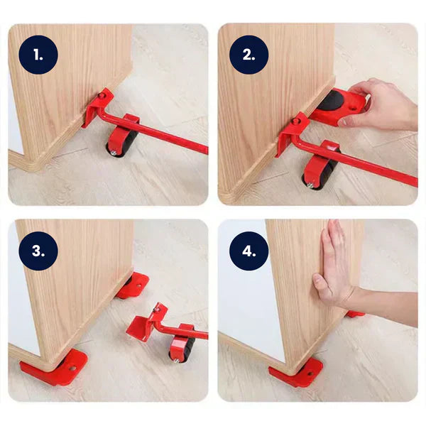 Kit Elevador de Muebles - Juego de 4 piezas | LiftPro®