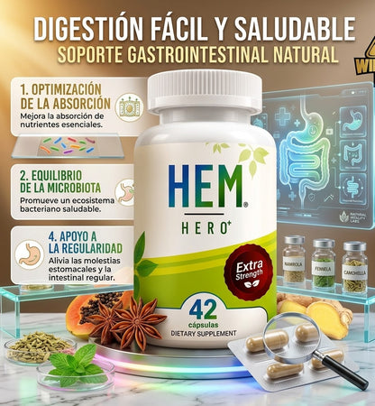 HEM Hero Hemorroides | Elimínalas de Raíz