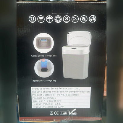 Cubo Basura Inteligente Sensor 17.5 Lt