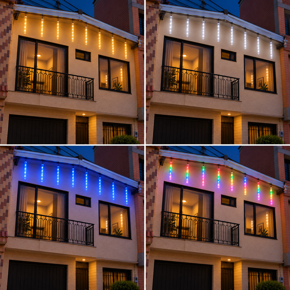 Luces Lluvia De Meteoritos Tubo Led