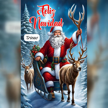 Fundas navideñas para puertas
