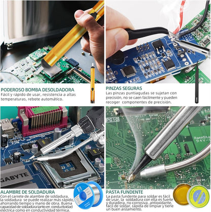 Pistola de Soldar Eléctrica: LA ÚNICA CON CALENTAMIENTO INSTANTÁNEO 30% OFF