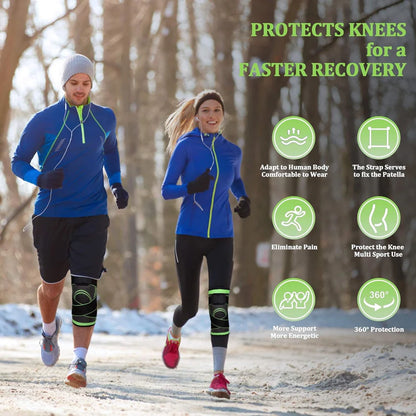 SUPER PROMO COMPRA 1 Y LLEVE 2 SOLO HOY 50% OFF - RODILLERA  DOBLE AJUSTE FINA