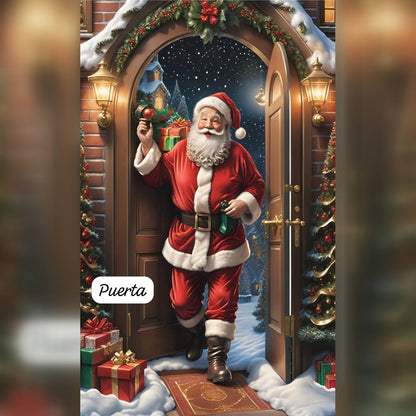 Fundas navideñas para puertas