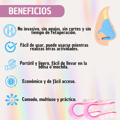 Corrector Nasal Perfilé - Moldeador de Nariz sin Cirugía